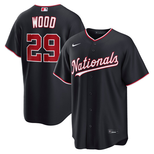 James Wood #29 Washington Nationals Nike Men'S Alternate Limited Jersey - Navy