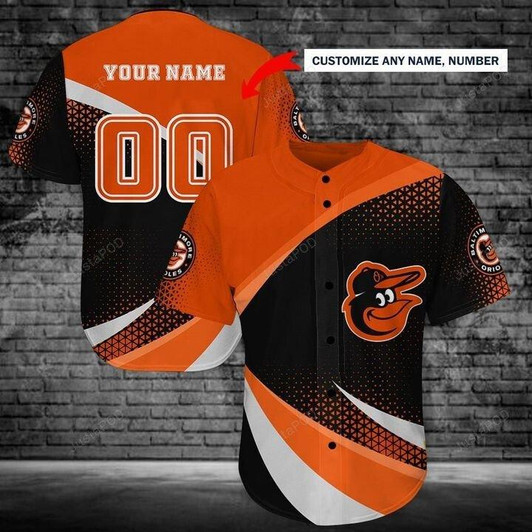 Baltimore Orioles Personalized Baseball Jersey Shirt