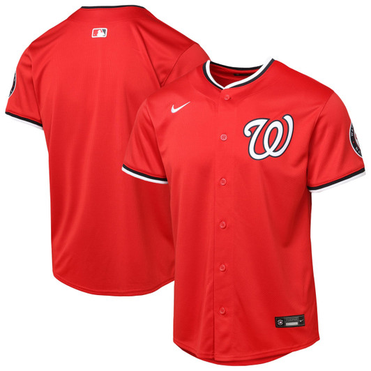 Washington Nationals #2 Youth Alternate Limited Jersey - Red