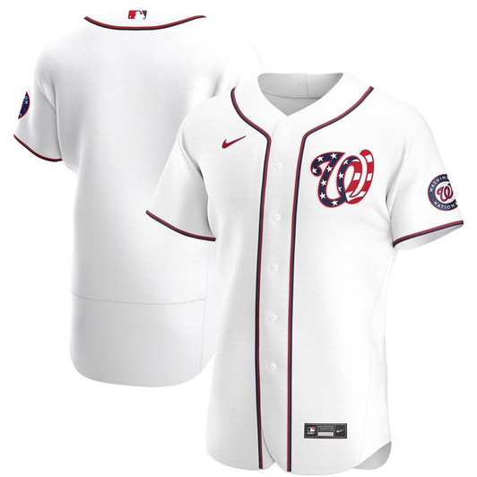 Washington Nationals 2020 Us Flag Limited Jersey - White