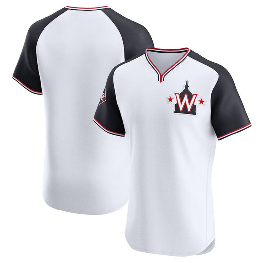 Washington Nationals Alternate Vapor Premier Elite Patch Jersey - White