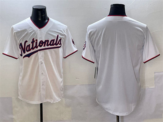Washington Nationals Blank Limited Baseball Jersey - White