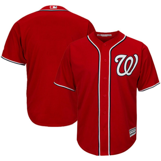 Washington Nationals Majestic Limited Cool Base Jersey - Red