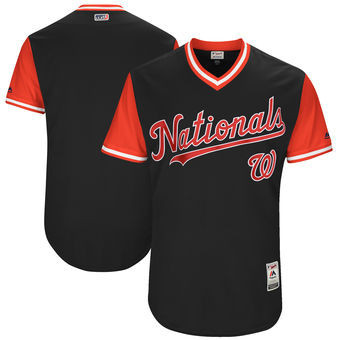 Washington Nationals Majestic Mens 2017 Players Weekend Authentic Team Jersey - Navy