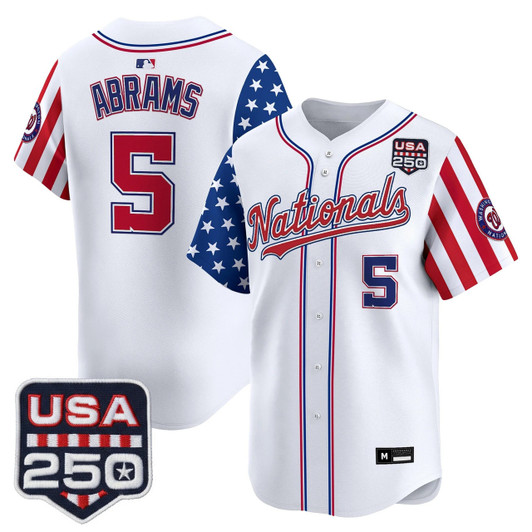 Washington Nationals Men America Edition Vapor Premier Limited Jersey