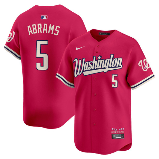Washington Nationals Men Cherry Blossom Style Vapor Limited Jersey