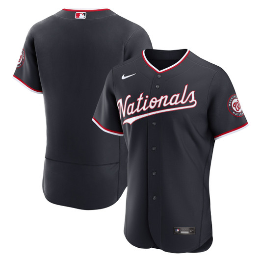 Washington Nationals Nike Men'S Alternate Authentic Jersey - Navy