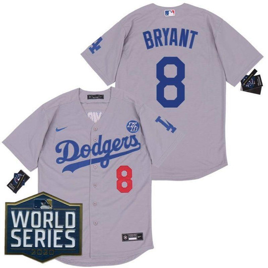 Los Angeles Dodgers Kris Bryant #8 2020 MLB Orchid Jersey