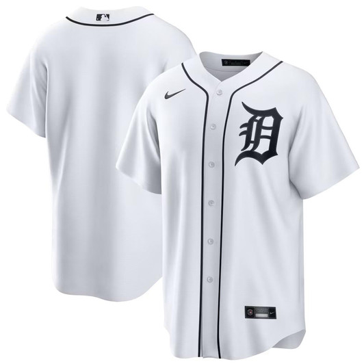 Detroit Tigers MLB Nike Home Replica Jersey – White