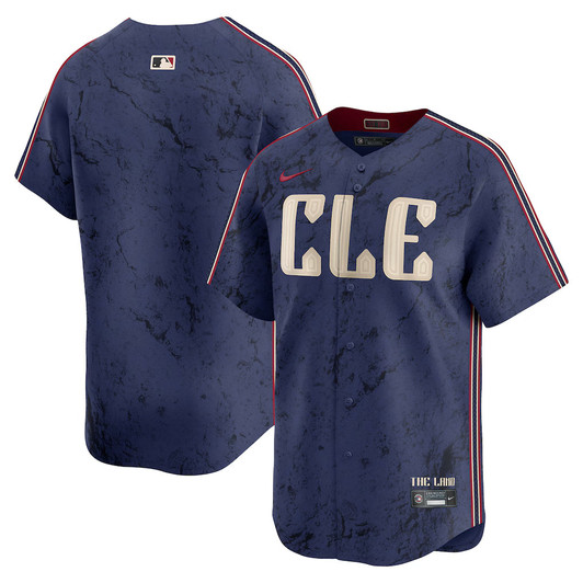 Cleveland Guardians MLB Nike City Connect Limited Jersey – Navy