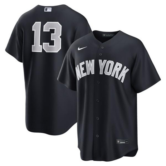Men's New York Yankees Jazz Chisholm Jr. Nike Navy Alternate Replica Jersey