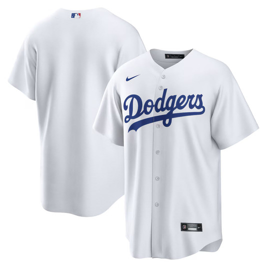 Los Angeles Dodgers MLB Nike Home Replica Team Jersey – White