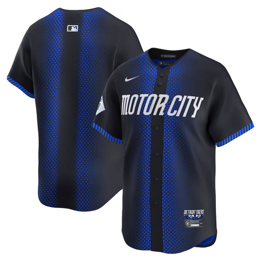 Detroit Tigers MLB Nike City Connect Limited Jersey – Blue