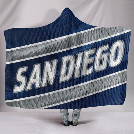 San Diego Padres Unofficial Baseball Jersey Hooded Blanket Adult Youth, Large Size 60x80 Inches, Hooded Blanket537 - BOBBY SHOP