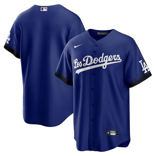 Mens Los Angeles Dodgers Nike Replica Replica Royal 2021 City Connect Replica Jersey