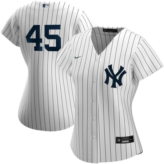 Womens New York Yankees Gerrit Cole Nike Replica Replica White Home Replica Player Jersey