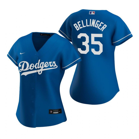 Womens Los Angeles Dodgers #35 Cody Bellinger 2020 Royal Blue Jersey Gift For Dodgers Fans
