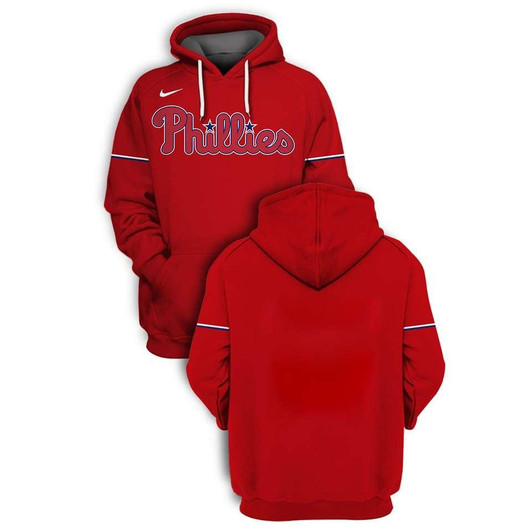 Philadelphia Phillies Mlb Baseball Team 3D Red Jersey Style Gift For Phillies Fans Hoodie