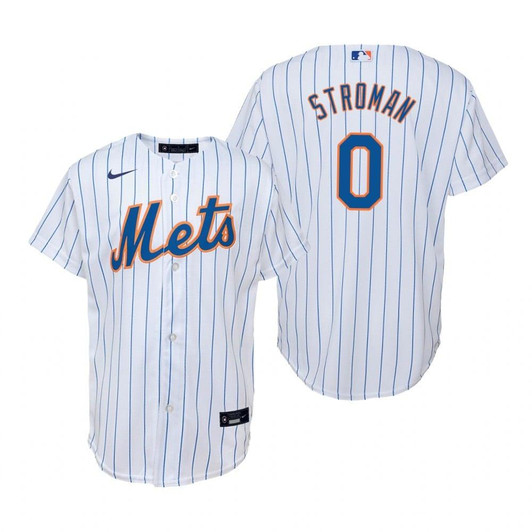New York Mets #0 Marcus Stroman 2020 Alternate White Jersey Gift For Mets Fans