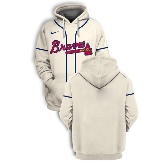 Atlanta Braves Mlb Baseball Team White Jersey Style Gift For Baseball And Braves Fans Hoodie