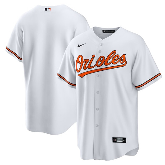 Men's Baltimore Orioles Nike White Home Big & Tall Replica Jersey