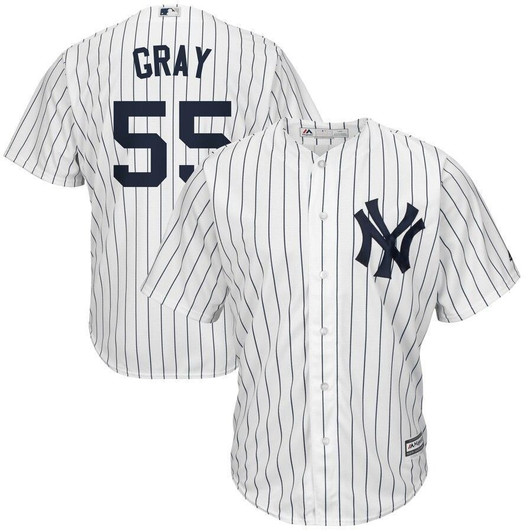 Sonny Gray New York Yankees Majestic Cool Base Player White 3D Jersey