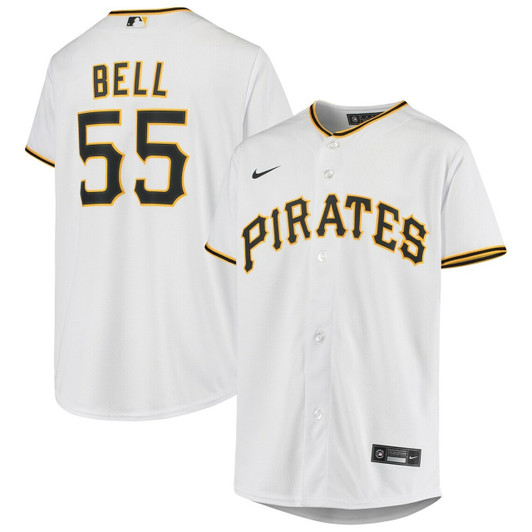 Pittsburgh Pirates Josh Bell White Home Player Baseball Jersey Mlb Baseball Jersey1325
