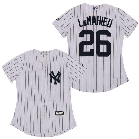 New York Yankees Dj Lemahieu 26 2021 Mlb White Jersey Jersey