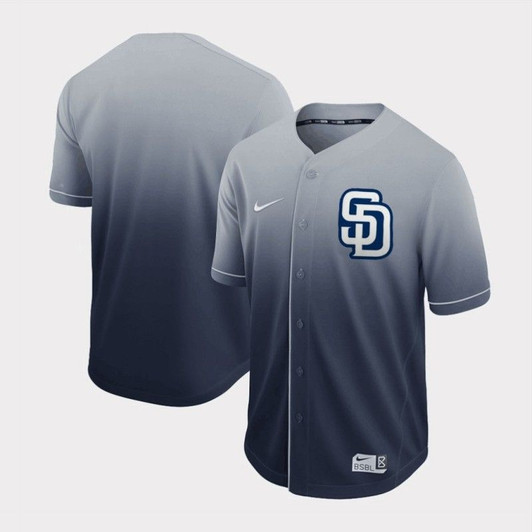 San Diego Padres Grey Mlb Drift Edition Personalized Jersey