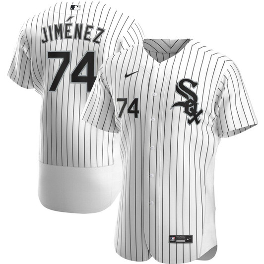 MenS Chicago White Sox Eloy Jimenez White Home Player Baseball Jersey Mlb Baseball Jersey1105