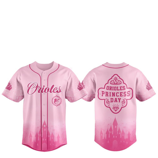 2025 Baltimore Orioles Princess Day Baseball Jersey