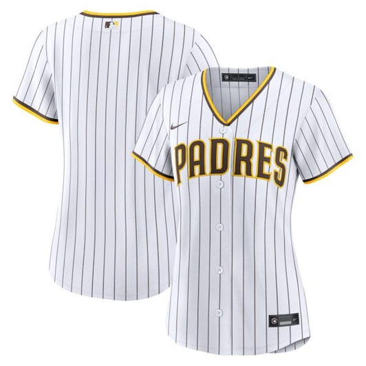 Women's San Diego Padres Nike White Home Replica Jersey