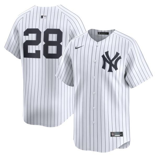 Men's New York Yankees Austin Wells Nike White Home Limited Player Jersey