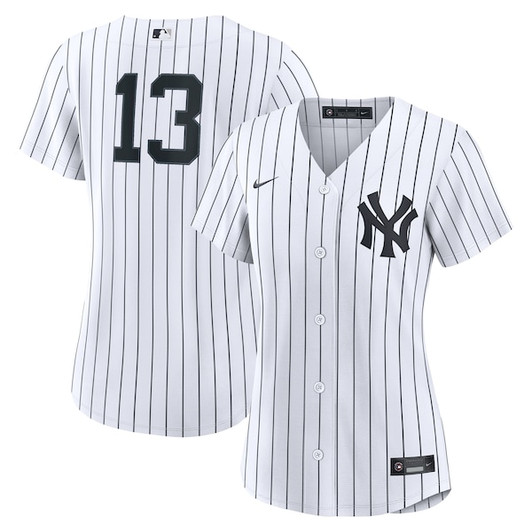 Women's New York Yankees Jazz Chisholm Jr. Nike White Home Replica Jersey