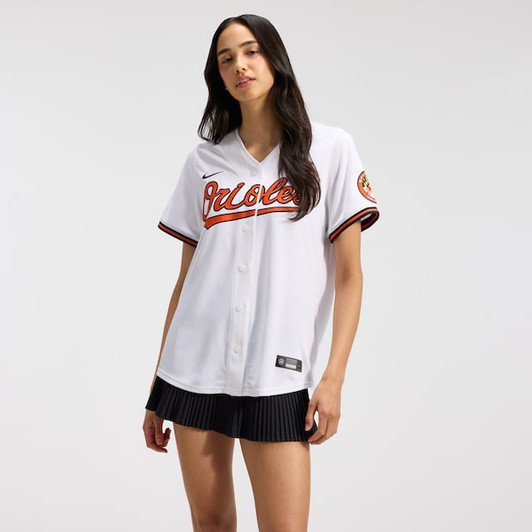 Women's Baltimore Orioles Nike White Home Limited Jersey