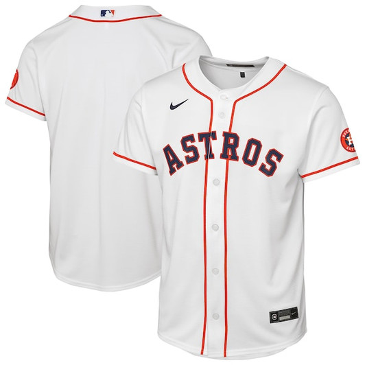 Youth Houston Astros  Nike White Home Stadium Jersey