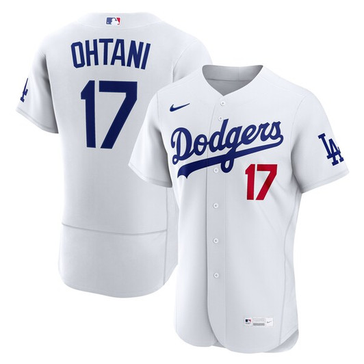 Men's Los Angeles Dodgers Shohei Ohtani Nike White Home  Jersey