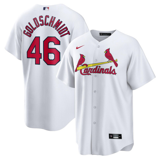 Paul Goldschmidt St. Louis Cardinals Nike Replica Replica Home Replica Player Name Jersey - White