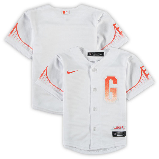 San Francisco Giants Nike Replica Replica Toddler MLB City Connect Replica Team Jersey - White