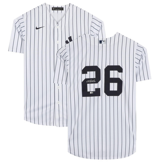 DJ LeMahieu New York Yankees Fanatics  Autographed Nike Replica Replica White Replica Jersey