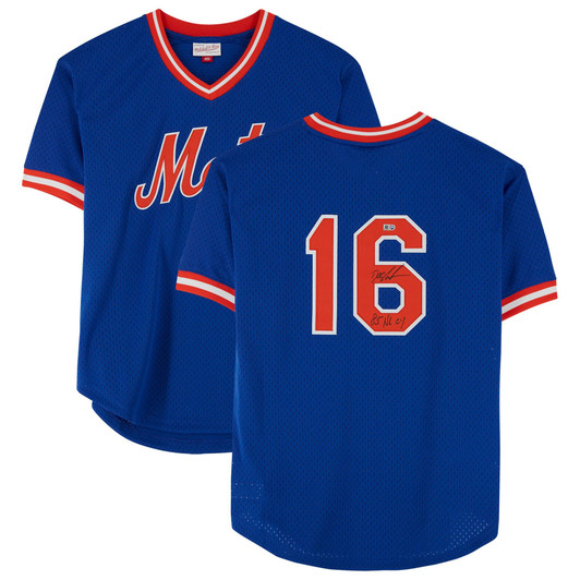 Dwight Gooden New York Mets Fanatics Autographed Mitchell & Ness Replica Jersey with "85 NL Cy" Inscription