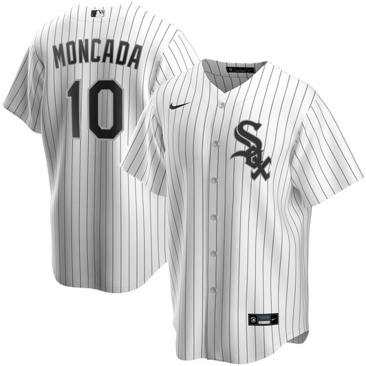 Yoan Moncada Chicago White Sox Nike Replica Replica  Home Replica Player Jersey - White