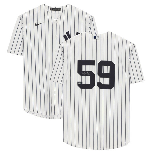 Luke Voit New York Yankees Fanatics  Autographed White Nike Replica Replica Replica Jersey