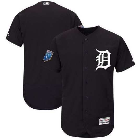 Detroit Tigers Mlb 2018 Spring Edition Personalized Black Jersey