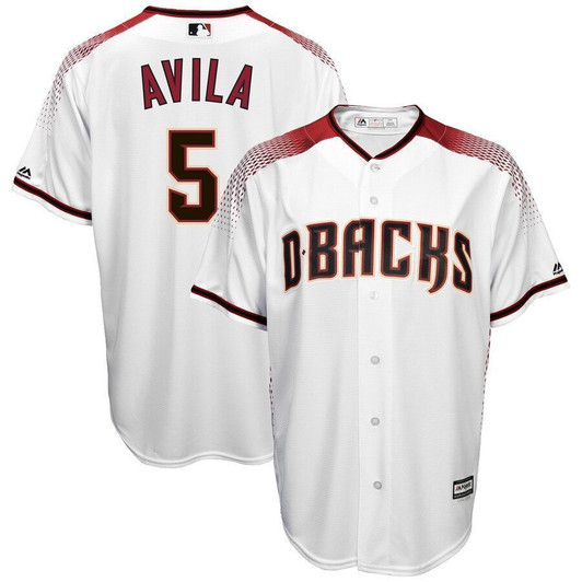 Alex Avila Arizona Diamondbacks Majestic Home Cool Base Player Jersey Jersey White 2021