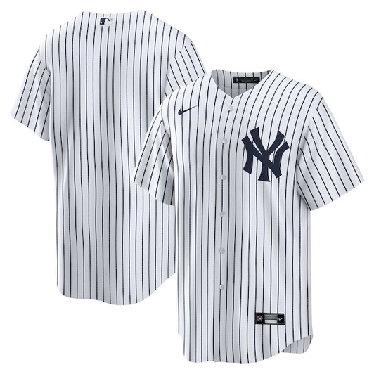 Men's New York Yankees Nike White Home Big & Tall Replica Jersey