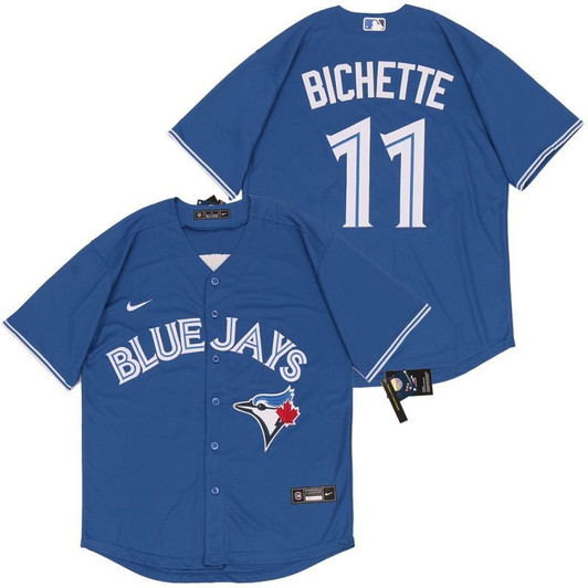 Toronto Blue Jays Bo Bichette #11 2020 Mlb Navy Blue Jersey