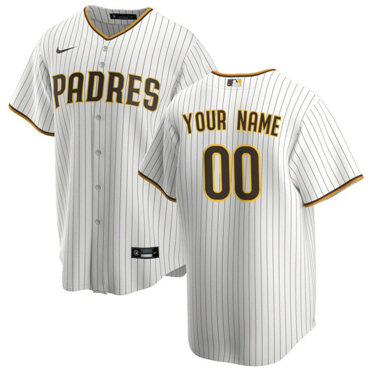 San Diego Padres White Custom Baseball Jersey Mlb Baseball Jersey316