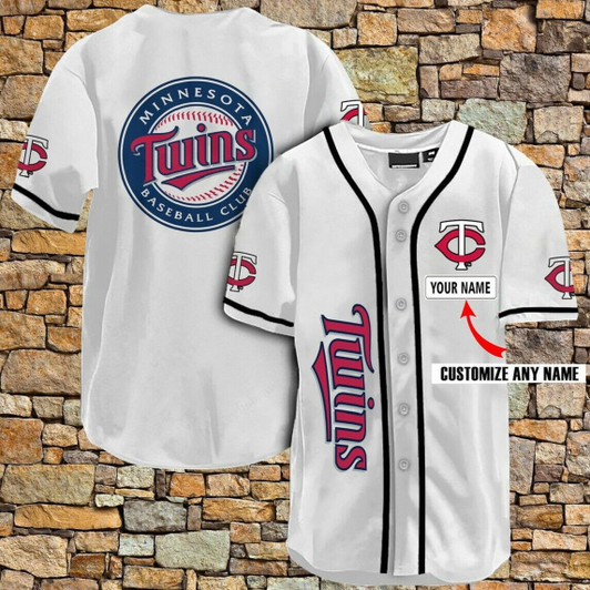 [Custom name] Minnesota Twins All Over Print Baseball Jersey for Fans