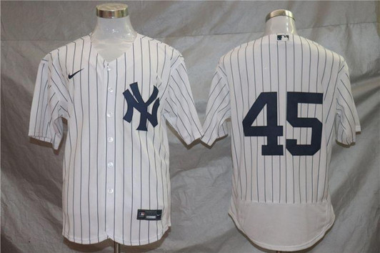 New York Yankees Gerrit Cole #45 2020 MLB White Jersey